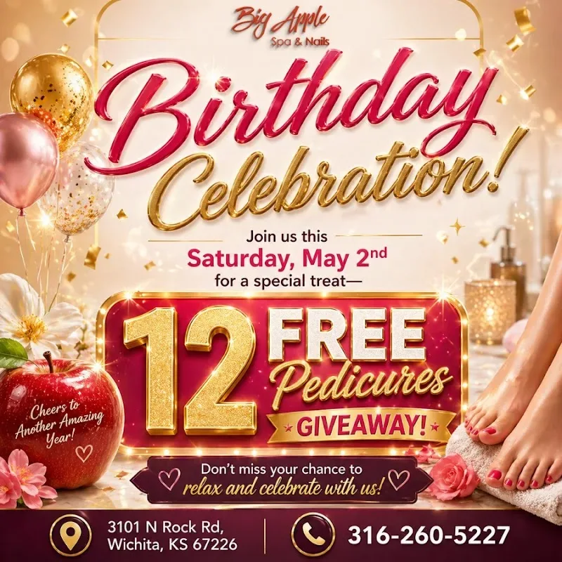 Big Apple Spa & Nails — Nail salon in Wichita